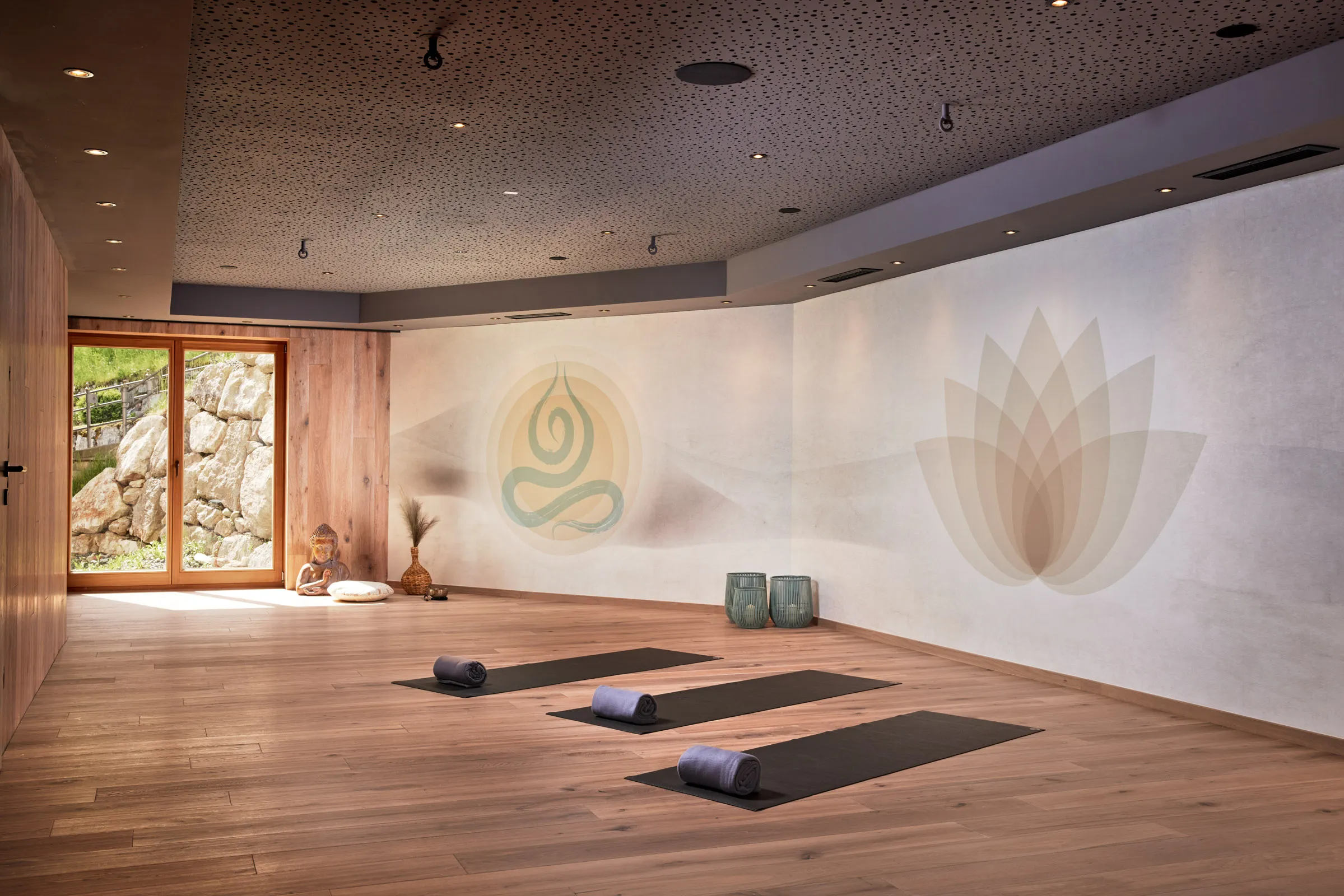 Der Yogaraum „zu dir“ von Körpergfühl Yoga in Fieberbrunn