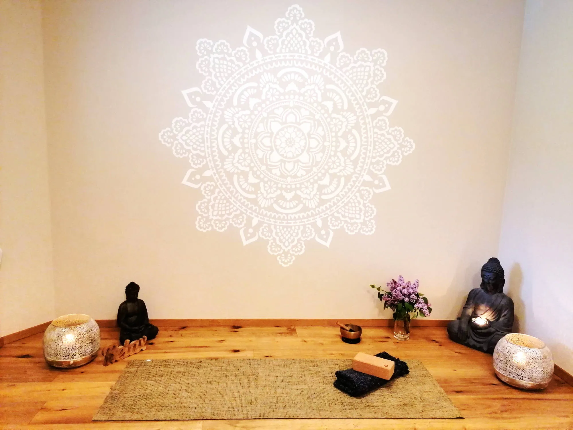 Yogaraum von Körpergfühl Yoga in Fieberbrunn